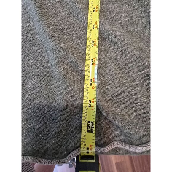 Free People Beach Two Body Green Cowl Neck Cocoon Pullover Top M/L - Picture 5 of 7